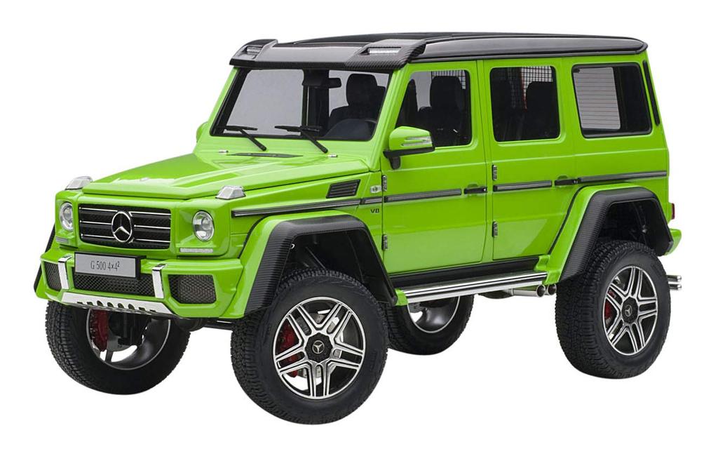 AUTOart G500 Squared Green Готовый продукт 1/18 Mercedes-Benz 4×4
