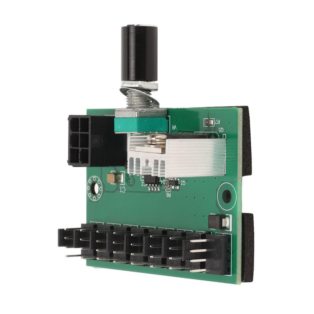 8 Channel PWM Fan Splitter 6Pin Power Interface Computer Fan Hub Practical Cooling Fan Hub PC Case
