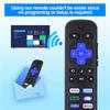 Universal Remote Control for Roku TV Infrared Controller for TCL /Hisense /Insignia /Element/Westinghouse /Hitachi with 8 Hot Keys