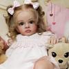 60cm Alive Simulation Baby Rebirth Doll Tutti Cute Handmade Implanted Hair Reborn Girl Dolls for Kids Children Accompany Toy Wedding Present
