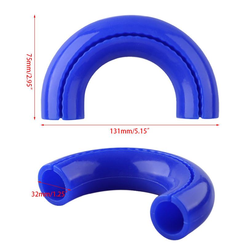 CR1Pair Silicone For F150 2004-2024 Red D Ring Towing Hook Sleeve Cars Exterior Accessories D-Ring Towing Hook Sleeve