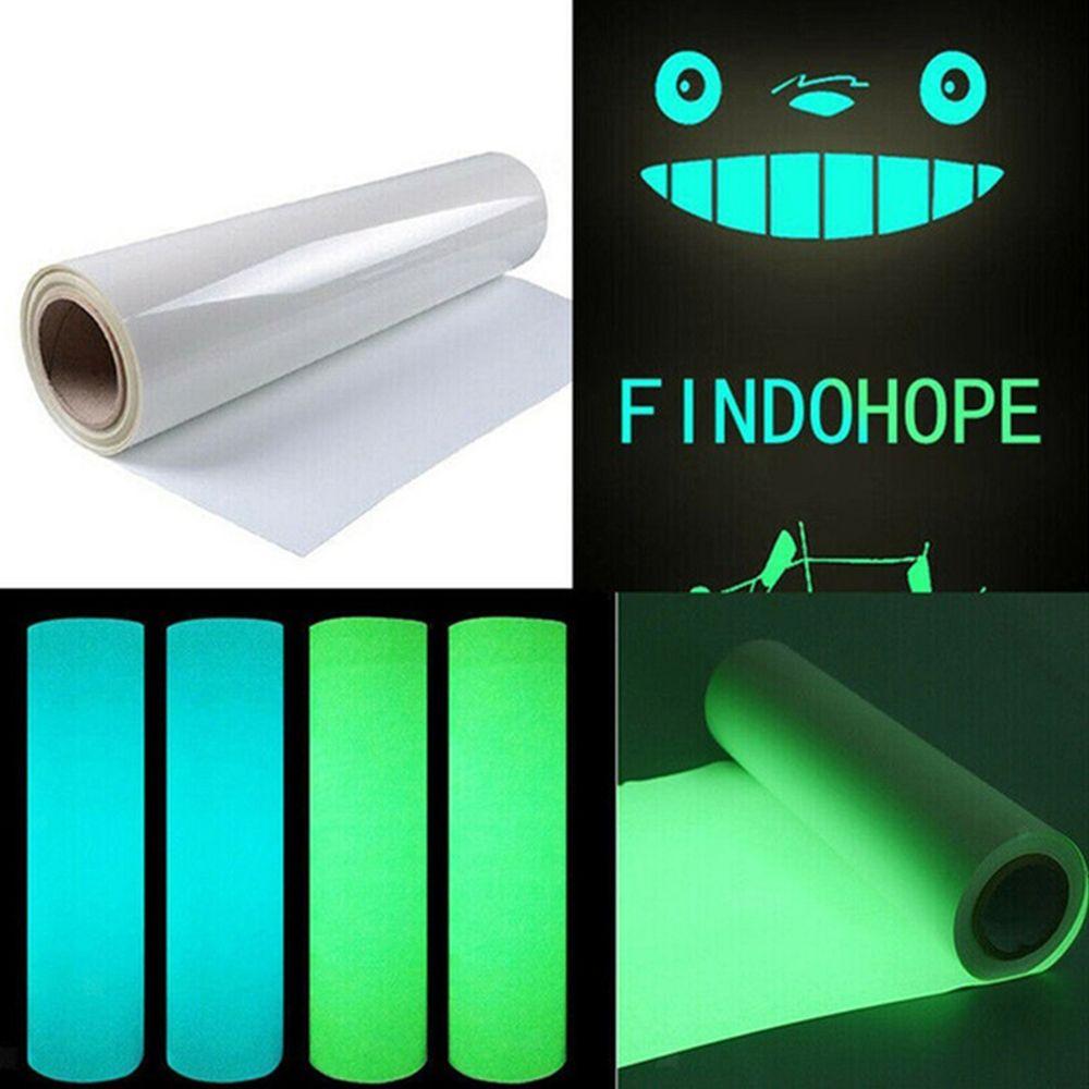 Iron On T-Shirts Garment Crafts Film Hot Transferred Luminous Craftables Heat Transfer Vinyl