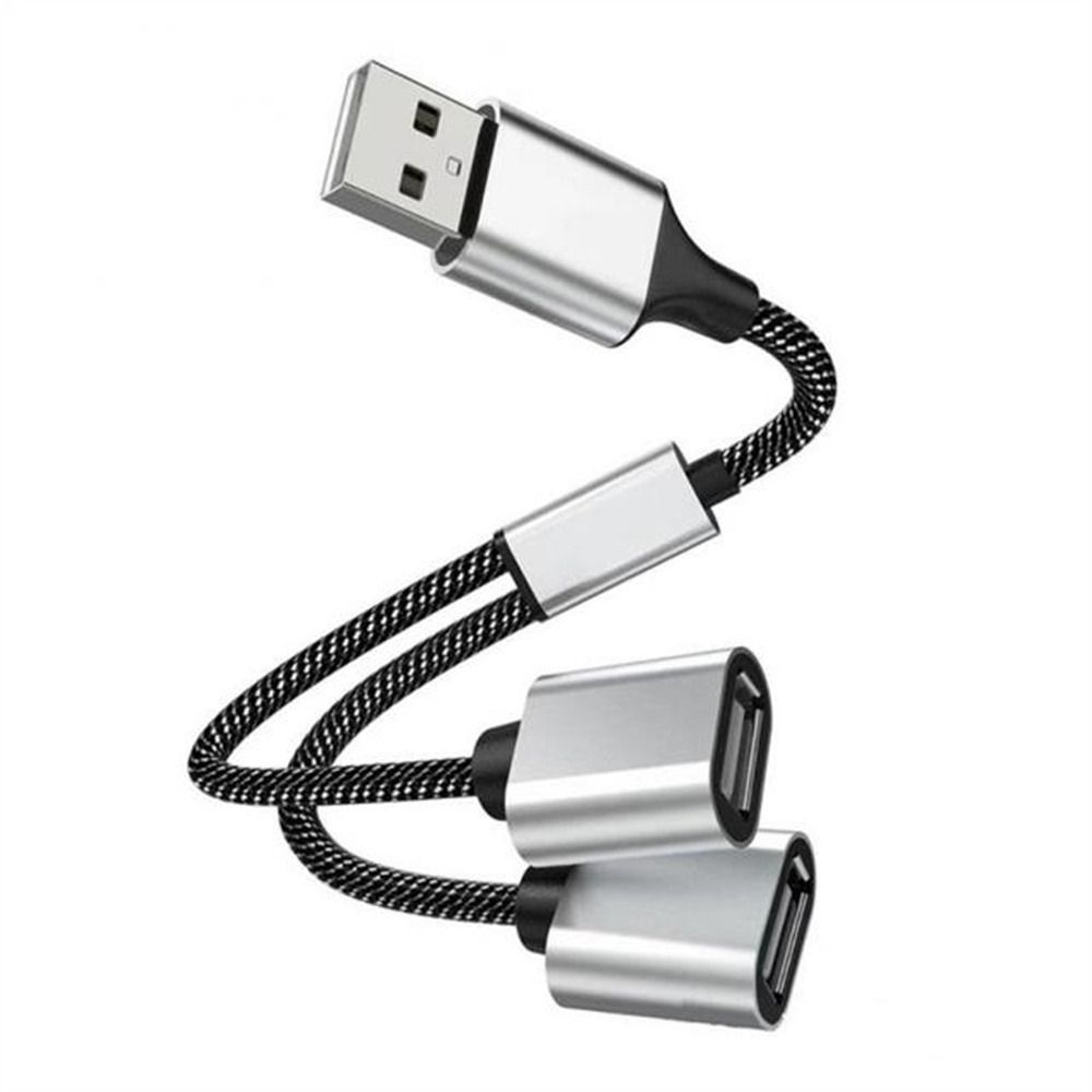 Разветвительный кабель-адаптер Док-шнур Тип C Адаптер OTG USB C на двойной USB USB-разветвительный кабель USB-концентратор
