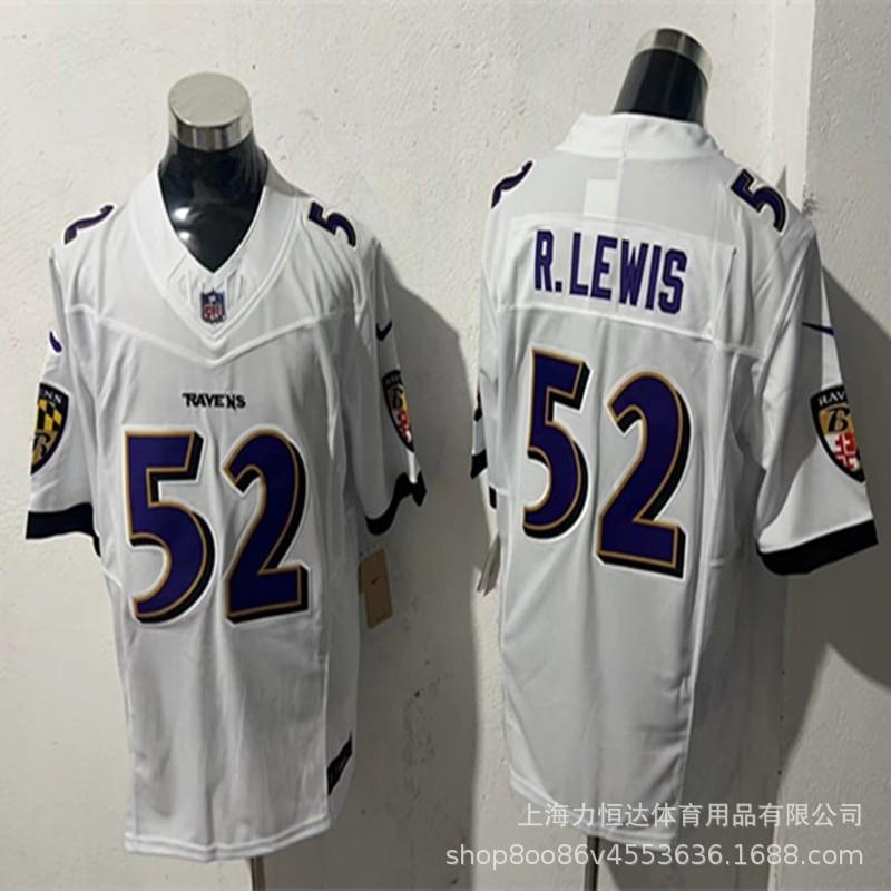 Ravens Legend 3rd Gen Embroidered Football Jersey 8 Team Sports