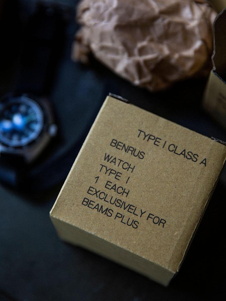 [BEAMS 100 Famous Items] [BEAMS Plus] Watch BENRUS × BEAMS PLUS Special Order TYPEI Men's SILVER FREE 38480003707 38480003707