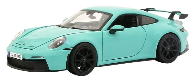 Kyosho Bburago Porsche 911 GT3 2021 Mint Green 1/24 (992) (Finished Model)