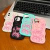 Painted Pattern Big Wave Edge Soft Silicone Material Macaron Phone Case Shockproof Protective Rubber Casing for iPhone Huawei Honor Infinix Tecno