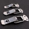 2pcs Universal Metal Snap Buckle Hasp Multifunctional Duckbill Lock Buckle for Storage Box, Door, Windows