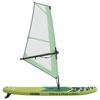 Inflatable SUP Board with Sail POSEIDON 330 x 76 x 15 cm Green