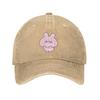 Asamimichaan Cute Asamimi Denim Cap Casual Baseball Caps Adjustable Hat Summer Unisex Baseball Hats