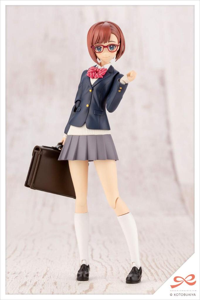 Tsuya Sosai Garden Kotoriyu Koyomi High Height 153mm Scale Plastic Model JK002 Girls' [Reiho School/Winter Clothes] Approx. 1/10