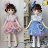 Элегантное платье для куклы ручной работы, симпатичные толстовки с капюшоном и брюки для принцессы, повседневные кружевные платья для кукол 1/6 BJD 30 см