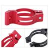 Red Black Bicycle Front Derailleur Clamp Aluminum Alloy Adapter New Braze-on Convertor