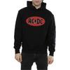 AC/DC Mens Red Circle Logo Hoodie