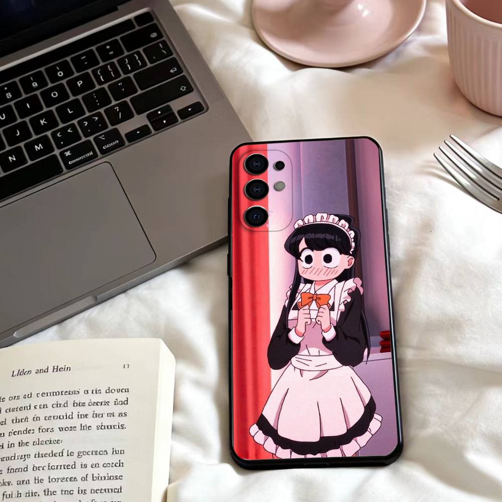 Чехол для телефона K-Komi C-Cannot Communicate для Samsung S25,24,23,22,30,21,10,9,Ultra,Plus,Lite,FE,4,5 G Мягкий Черный Чехол