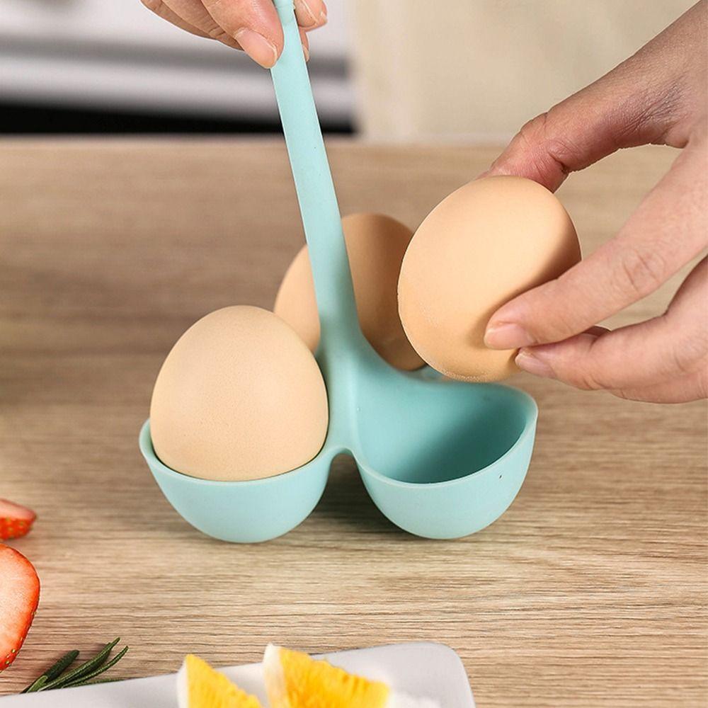 Gadgets Egg Cup Holder Kitchen Accessories Egg Boiler Easy to Use Steamed Egg Tray  Kitchen