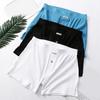 Men Pajama Shorts Elastic Waist Soft Breathable Homewear Solid Color Whorl Texture Stretchy Casual Loose Quick Dry Men Mini Short Pants