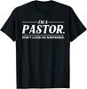 Funny I'm A Pastor Cute Christian Wo Tee Unisex T-shirt
