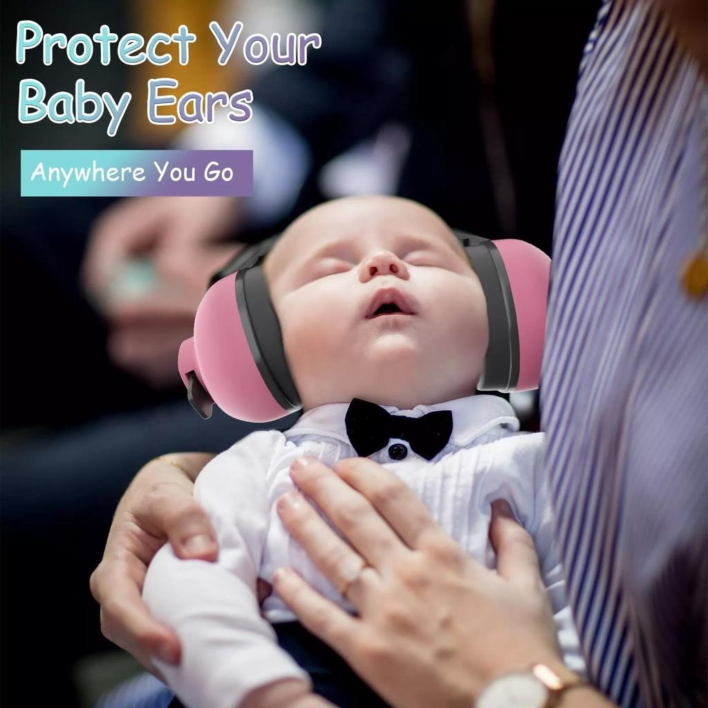 Детские наушники для защиты слуха, шумоподавляющие, с шумоподавлением, для детей от 0 до 3 лет, малышей, детей ясельного возраста