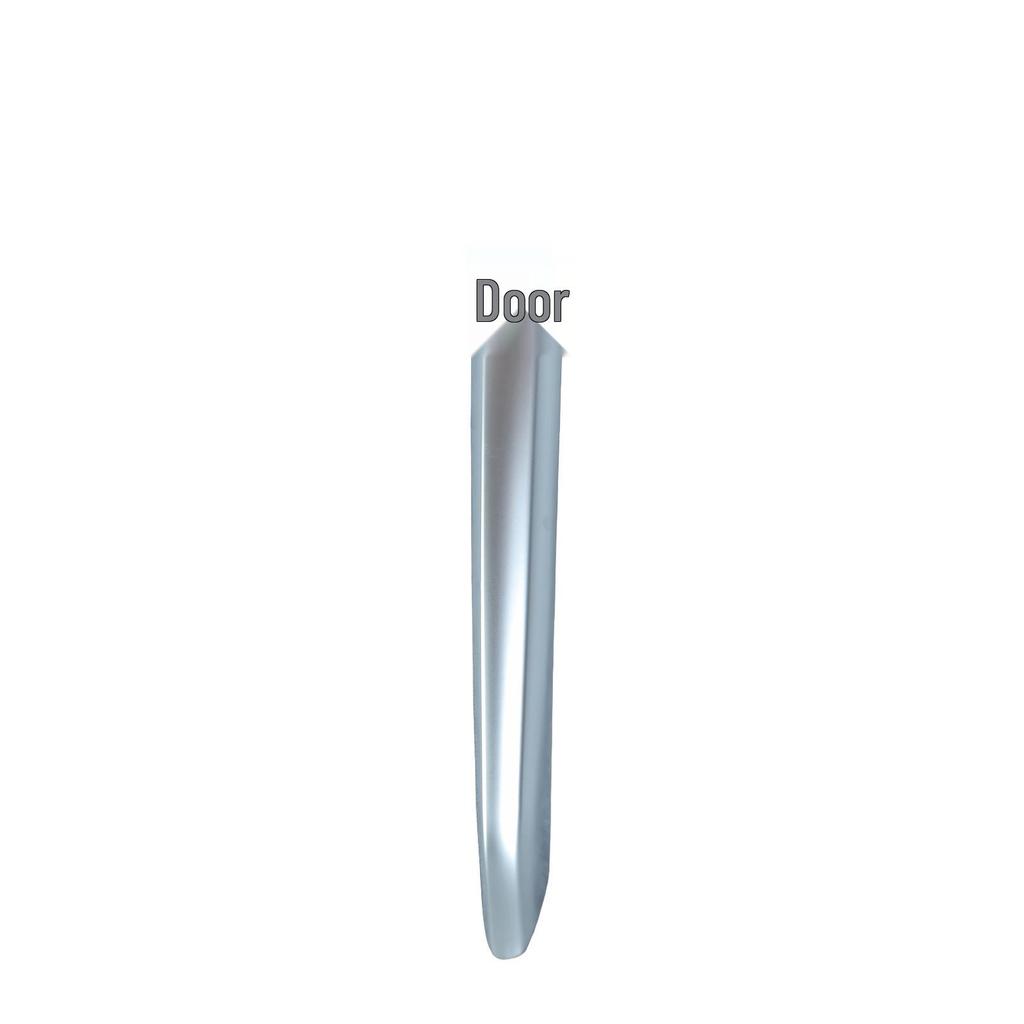 Jaguar F-PACE (X761) Front Bumper Pearl Nickel Trim - Right Side