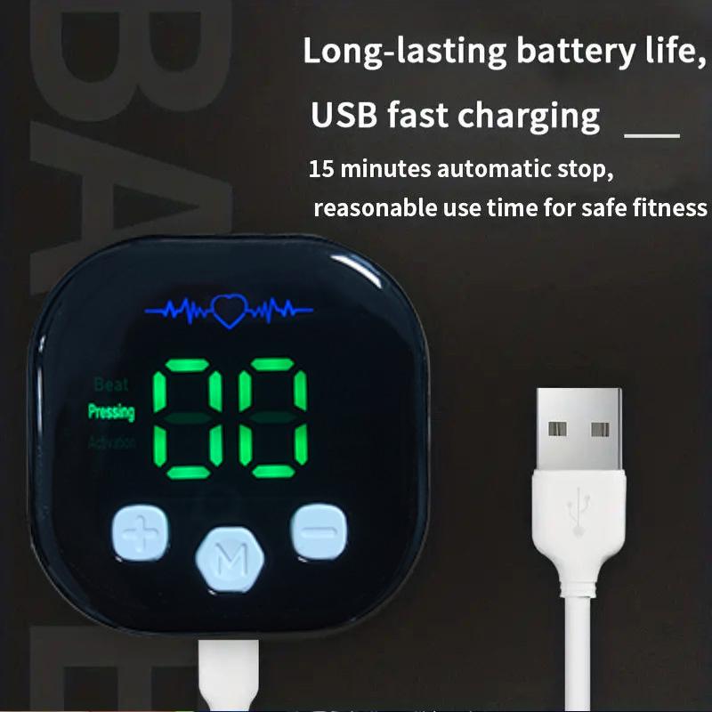 Массажер для талии, портативный USB-зарядный формирователь, электрический тренажер для рук, бедер, ног, пояс для похудения, фитнес-массажер