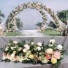 50/100cm Artificial Rose Flower Row Wedding Arched Door Decor Road Cited Flowers Home Party Decoration