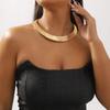 Vintage Personalised Wide Vegan Collar Necklace Punk Style Exaggerated Geometric Collar