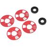   Reel to Reel Cassette Retro Blank Metal Reel Cassette Tape with 4 Reels 2 Wheel for Music Recording
