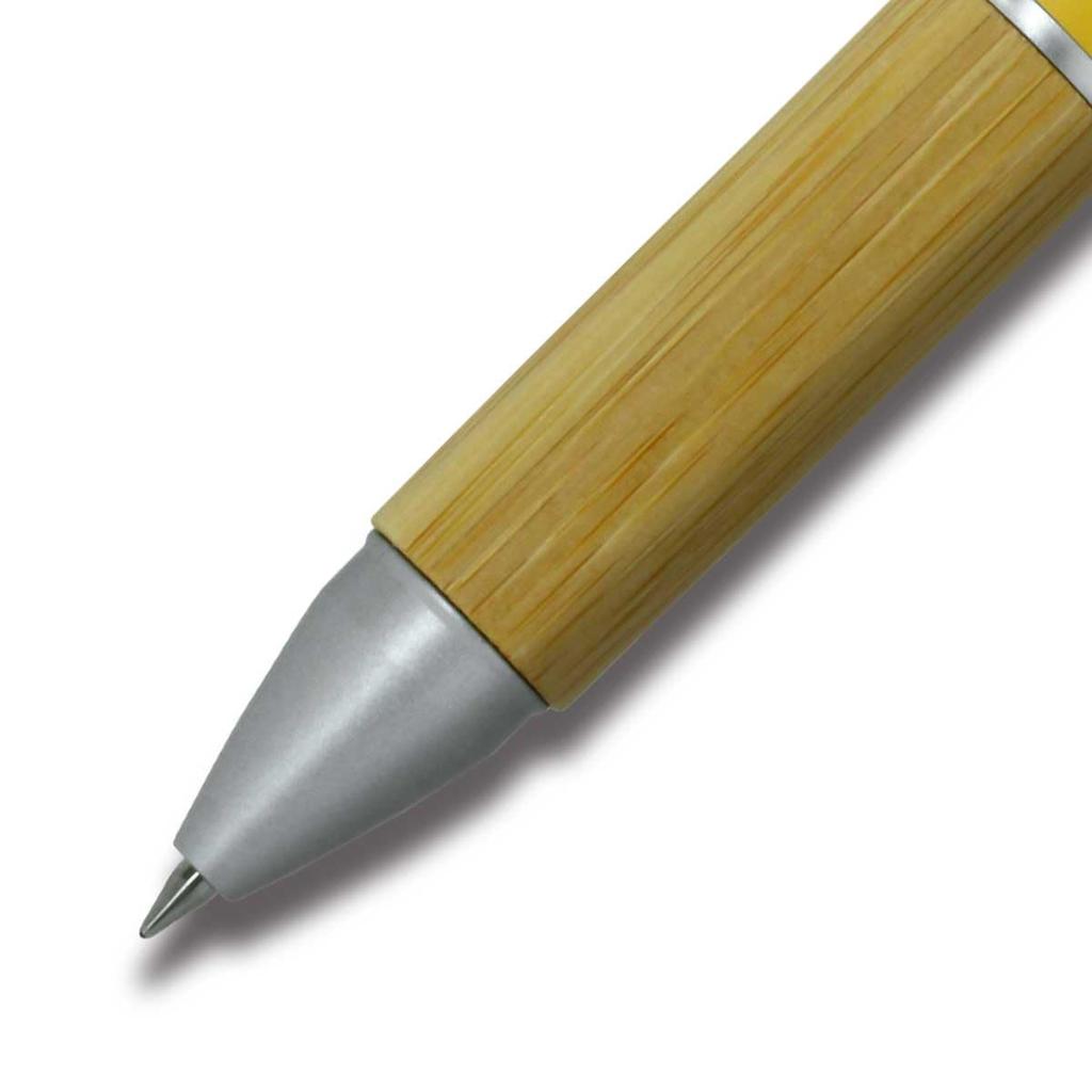 Многофункциональная шариковая ручка Jet Stream BAMBOO 4&1 [Mimosa Yellow] MSXE5200B5.M