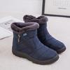 Женские ботинки, водонепроницаемые ботильоны, зимняя обувь, женские теплые зимние ботинки, женская обувь на молнии 2023, зимняя обувь