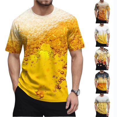 Мужская модная футболка, уличная повседневная одежда с коротким рукавом