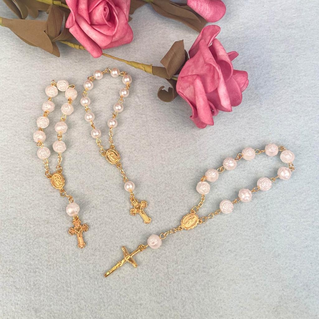 Украшения ручной работы на запястье, регулируемый браслет-розарий из бусин, религиозный браслет для молитвы для удобного ношения