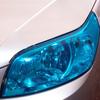Vinyl Film Car Headlight Lamp Film Self-Adhesive Tailing Moulding Foil Fashion Fog Lamp Sticker
