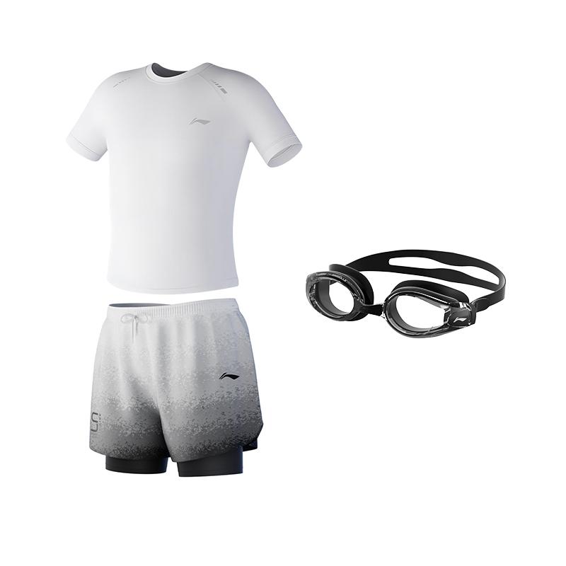 Купальные комплекты Li Ning Мужские Умеренные LNYW821-5+LNKW062-1