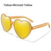 Очки для вечеринок UV400 Защита Clout Goggle Солнцезащитные очки в форме сердца Солнцезащитные очки в форме сердца для женщин