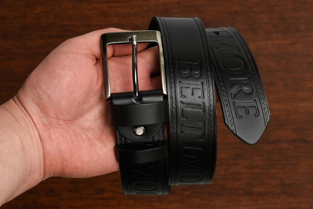 Beltimore Leather Belt For Jeans Trousers