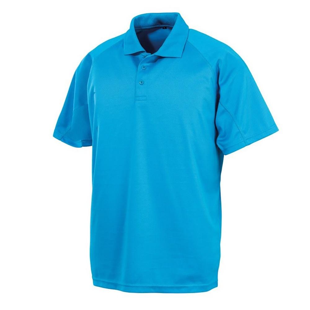 Spiro Impact Mens Performance Aircool Polo T-Shirt