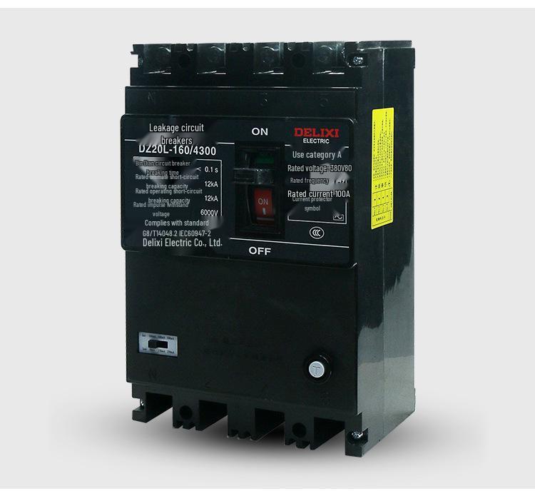 Delixi CDM10-600/3300 Plastic Circuit Breaker