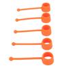 5Pcs Finger Exerciser Accessory Silicone 75lbs Extensor Strengthener for Training Recovery