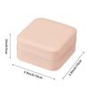 Pu Leather Small Jewelry Box, Travel Portable Jewelry Case For Ring, Pendant, Earring, Necklace