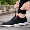 Lace-up Summer Man Shoe Flat Lightweight Casual Shoes for Men 2025 Common Trends Legitimate In Promotion Retro Sneakers
