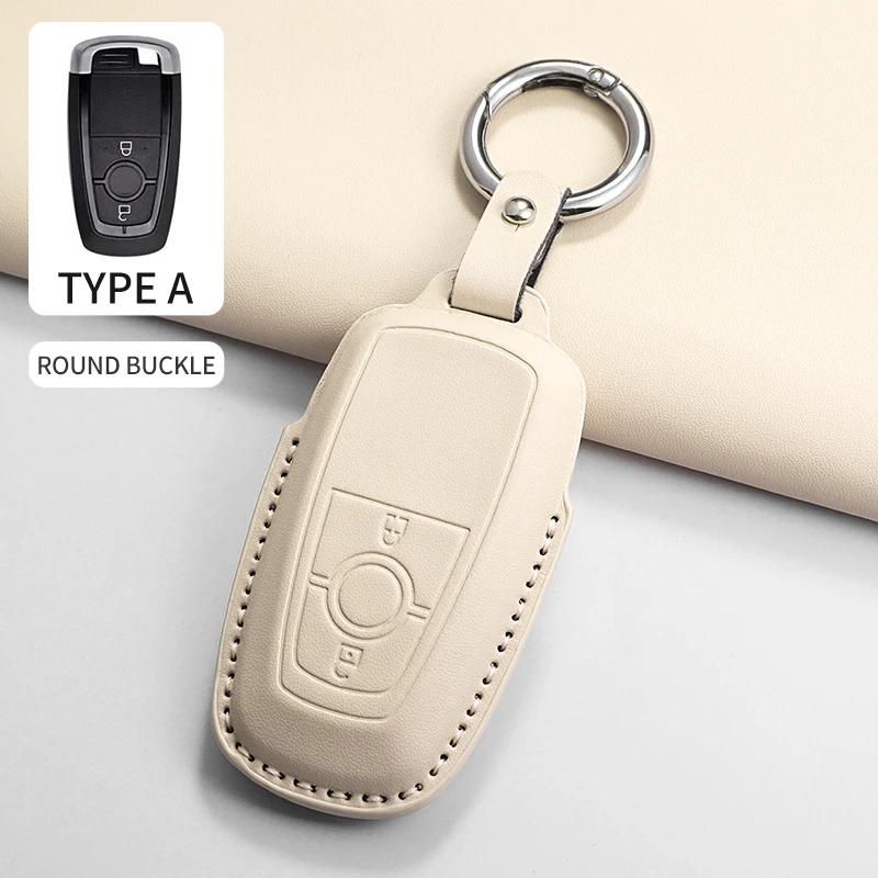 Чехол для ключа автомобиля для Ford Ranger Wildtrak Focus C-Max Galaxy Mondeo Explorer Edge EcoSport для Mustang Чехол для ключа автомобиля Корпус Брелок