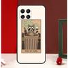 Чехол для карт Таро с рисунком енота для Samsung Galaxy M12 M32 M52 M06 M16 M36 M56 M33 M15 M55 M31 M13 M14 M53 M35 M34 M54
