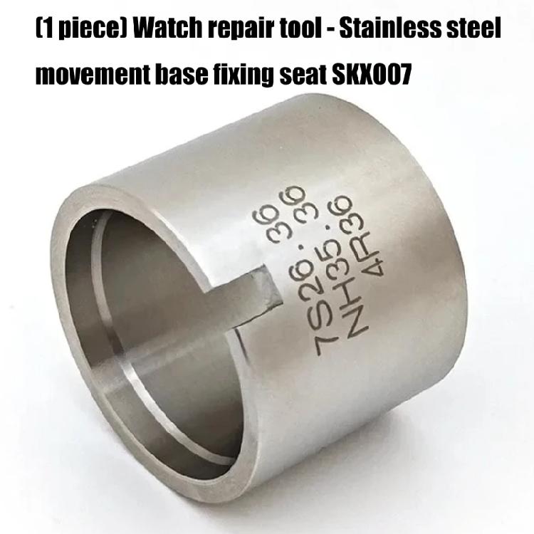 Точность Ремонт Часов Верстаки Инструмент Нержавеющая Сталь Держатели Механизма SKX007 Серии NH35 4R Стабильный Нескользящий Дизайн Замена Компонентов Очистка