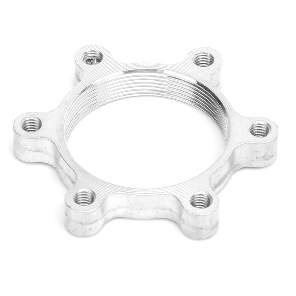 Disc Brake Flange Disc 6?hole Threaded Seat Disc Brake Thread Conversion Seat Adapter Base48mm Base