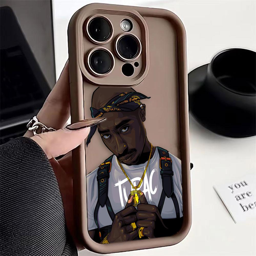 Чехол для телефона Rap 2pac-C T-Tupac Shakur Для Realme 16 15 15T 7 7I 8 8I 9 11 12 13 14 5 5I 6 6I 5S NARZO 50 50A 50I Чехол Оболочка