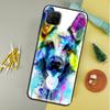 Cartoon German Shepherd Dog For Huawei P40 P20 P30 Lite P60 Pro Nova 12s 12i 11i 10 9 SE 5T Y91 Y90 Y60 Y70 Y72 Y61 Case