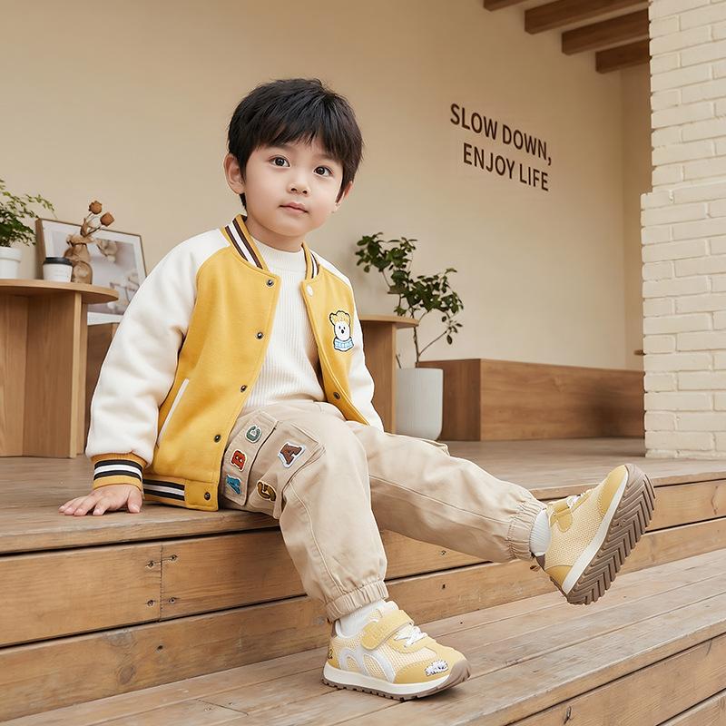 Girls' Sneakers2026New spring and autumn baby walking shoes, children's German training shoes, Forrest Gump style, lightweight, casual, and versatile