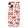 Чехол для телефона iPhone 17 Чехлы iPhone Air 16 15 12 13 14 Pro Max 7 8 Plus 16Pro iPhone11 Мягкий чехол Милое розовое сердце Бант