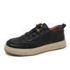 Brand Men New Outdoor Walking Vulcanized Shoes Genuine Leather Tennis Masculino Designer Flat Shoes Casual Leather Sport Shoes